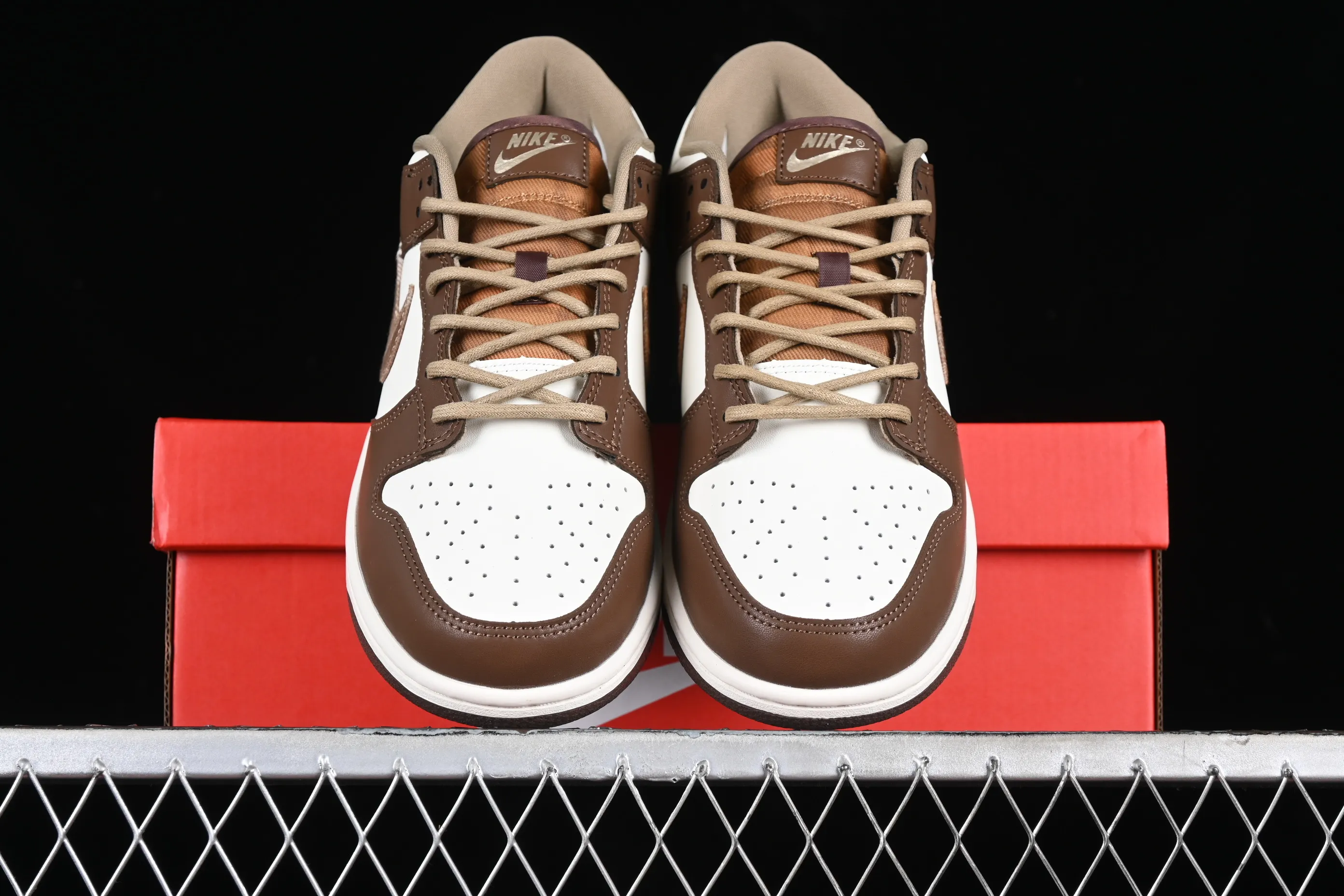 All categories Nk SB Dunk series Nk SB Dunk Low low-top sneakers Nk Dunk Low "Brown Plaid" white and brown stitching SB low-top casual sneakers FV3653-191